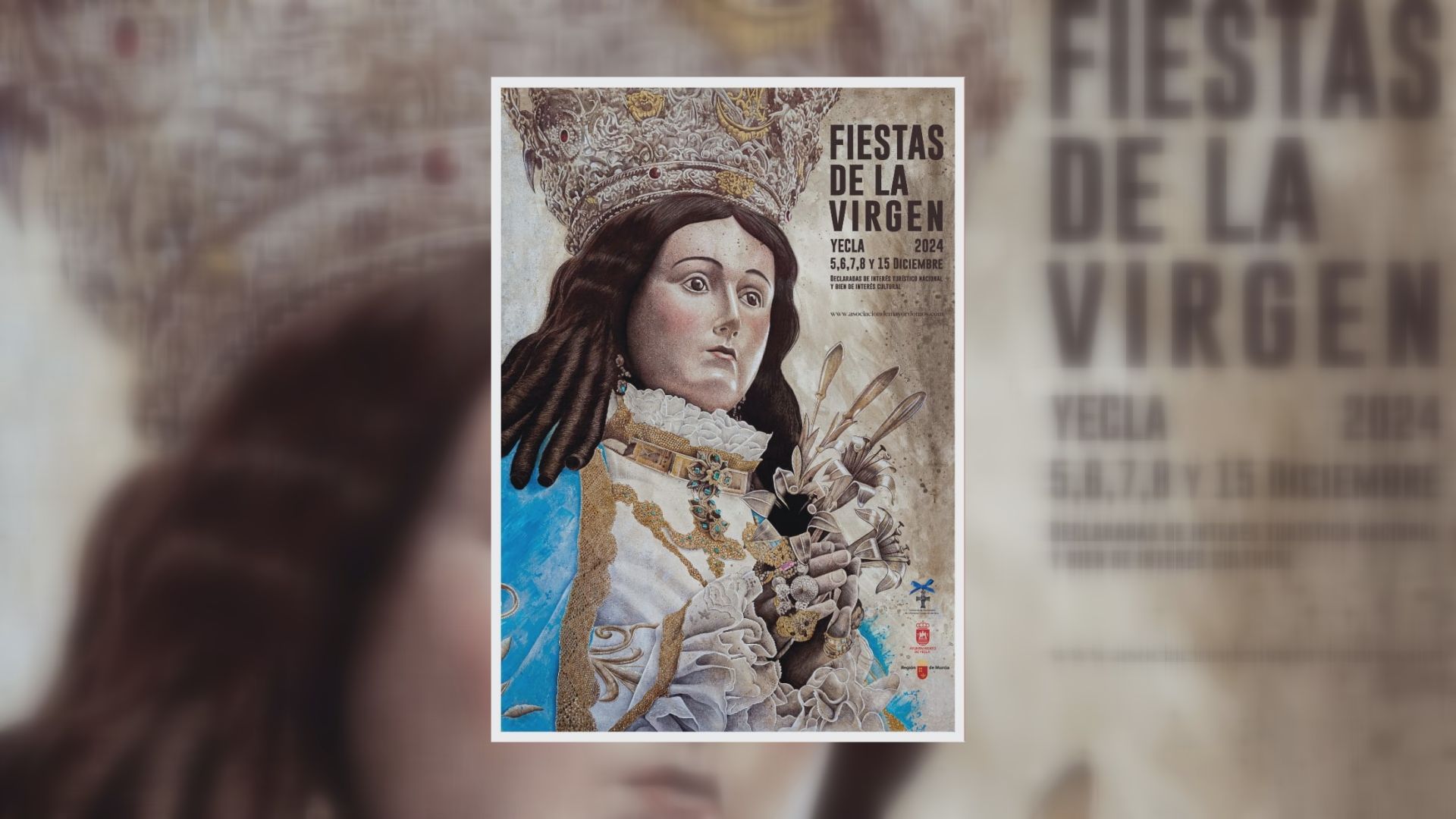 Presentado el cartel de Las Fiestas de La Virgen 2024