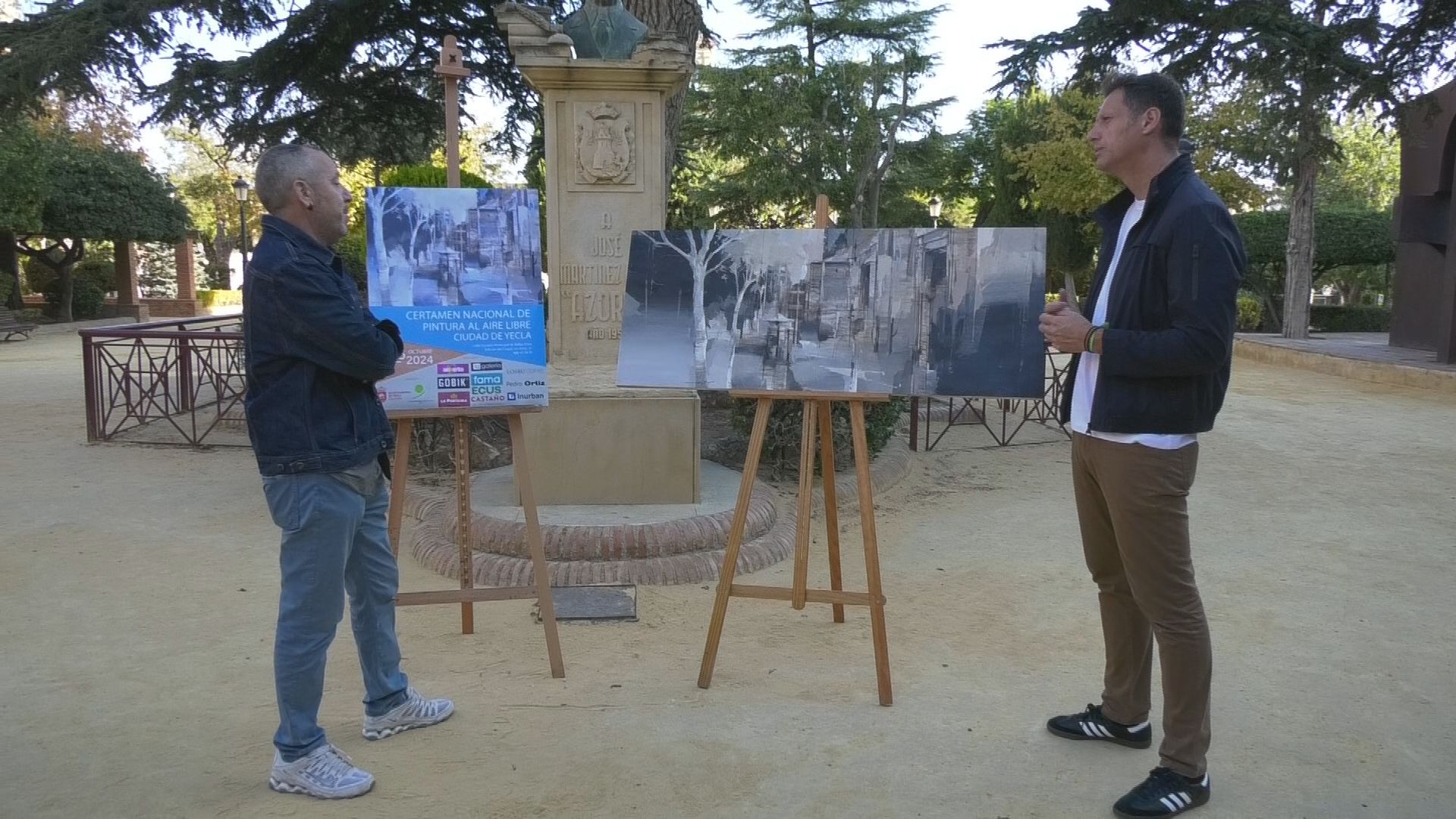 Presentado el Certamen Nacional de Pintura al aire libre Ciudad de Yecla