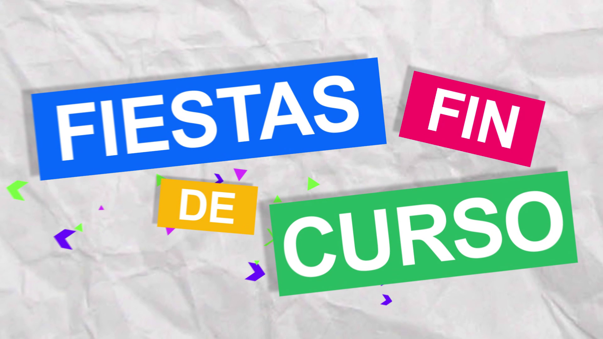 Dias de emisión finales de curso colegios
